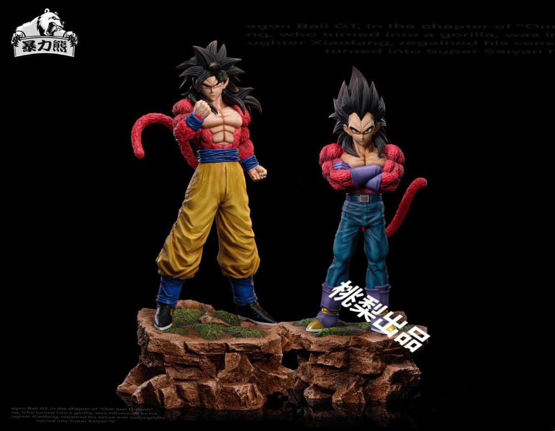 新品未開封『ドラコンボール』 　孫悟空＊ベジータ　 ガレージキット スタチュー ガレージキット ドラゴンボール 孫悟空vsベジータ 版権あり