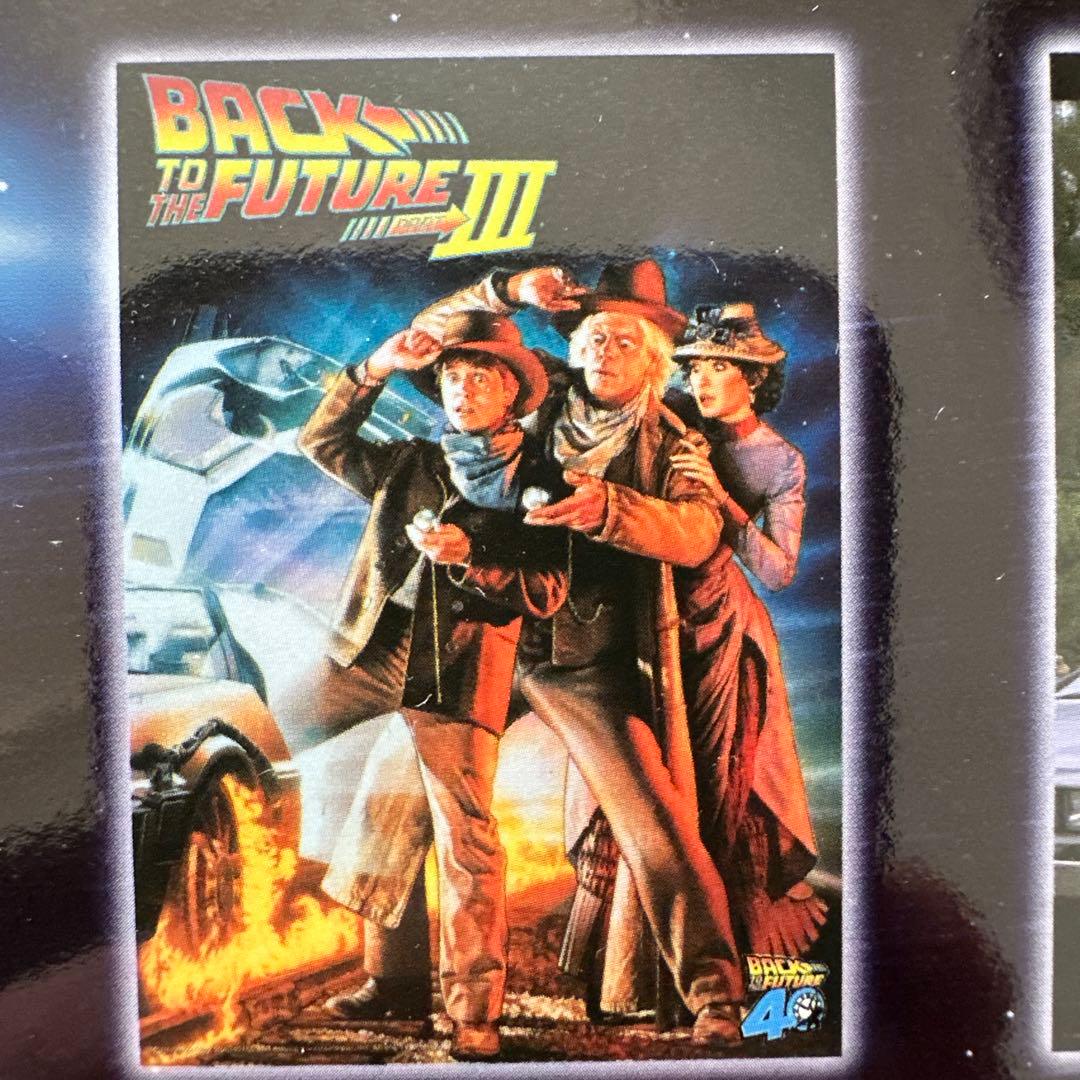 フリューくじ バックトゥザフューチャー G賞 アートポスター 4枚
