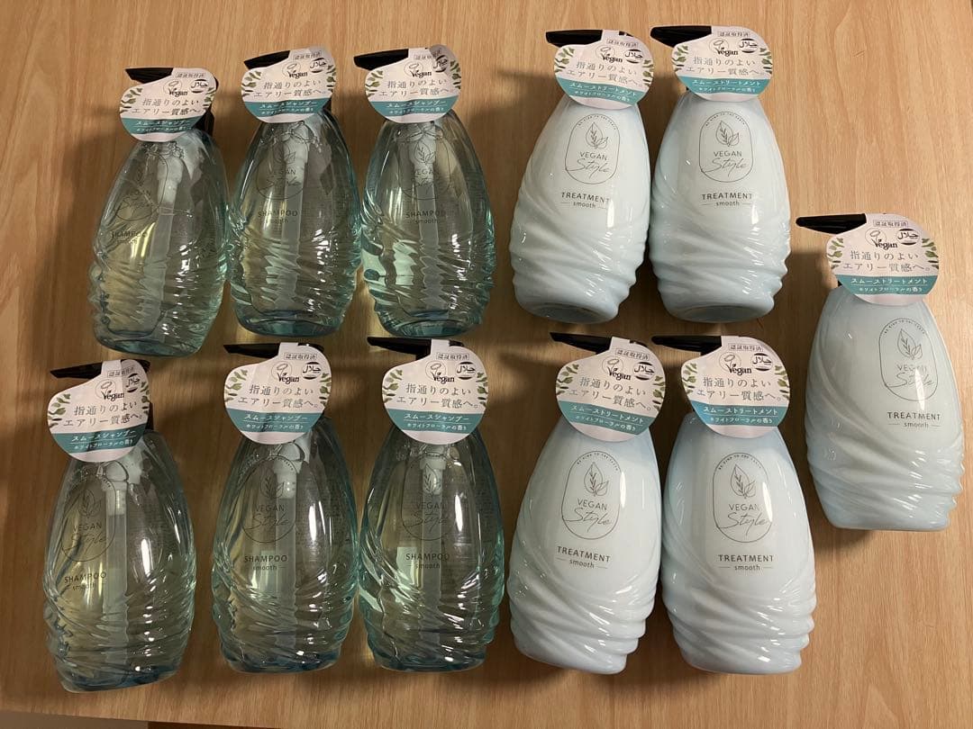 vegan style スムース シャンプー トリートメント ホワイトフローラル