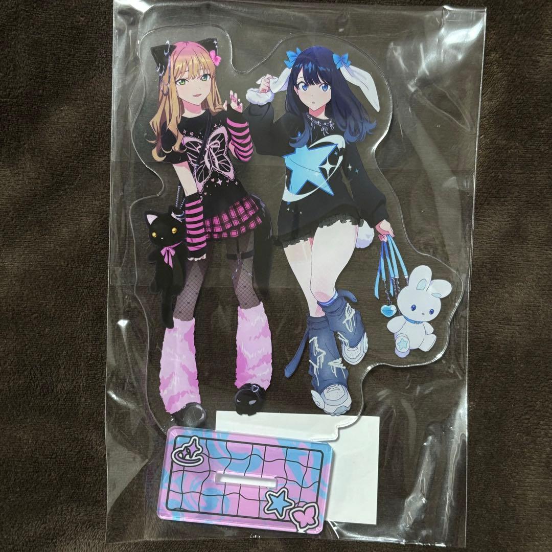 くじメイト グリッドマン でかアクリルスタンド B-5 宝多六花&南夢芽