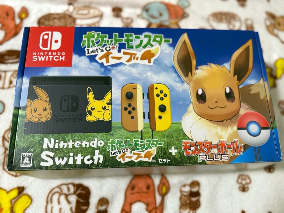 ニンテンドースイッチ本体　ポケットモンスターLets Go!イーブイ　おまけ付き Amazon.co.jp: Nintendo Switch ポケットモンスター Let's Go