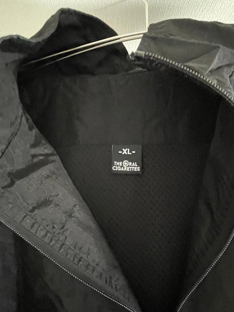THE ORAL CIGARETTES ナイロンジャケット XL ブラック - メルカリ