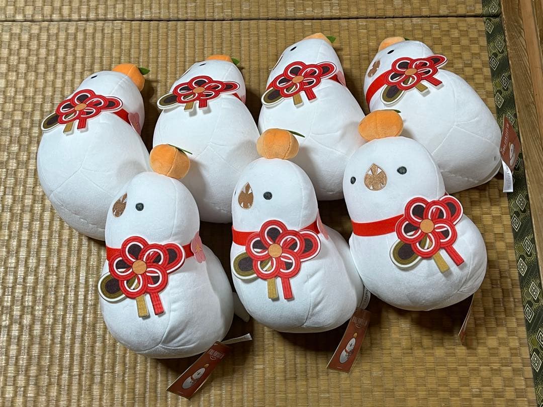 ファイナルファンタジー XIV ぬいぐるみ 東方の白ツチノコ？ 7個セット