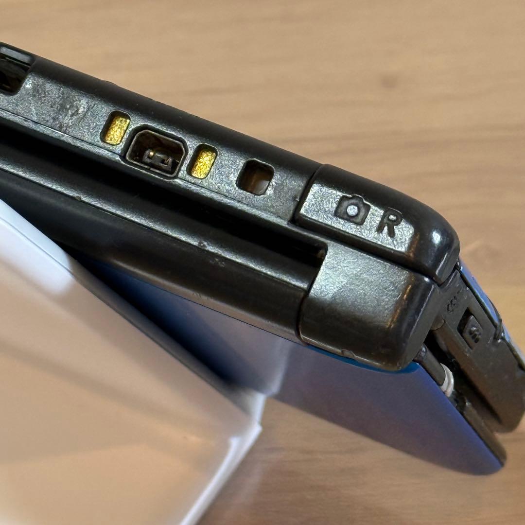 6-038 ニンテンドー3DS LL ブルー×ブラック - メルカリ