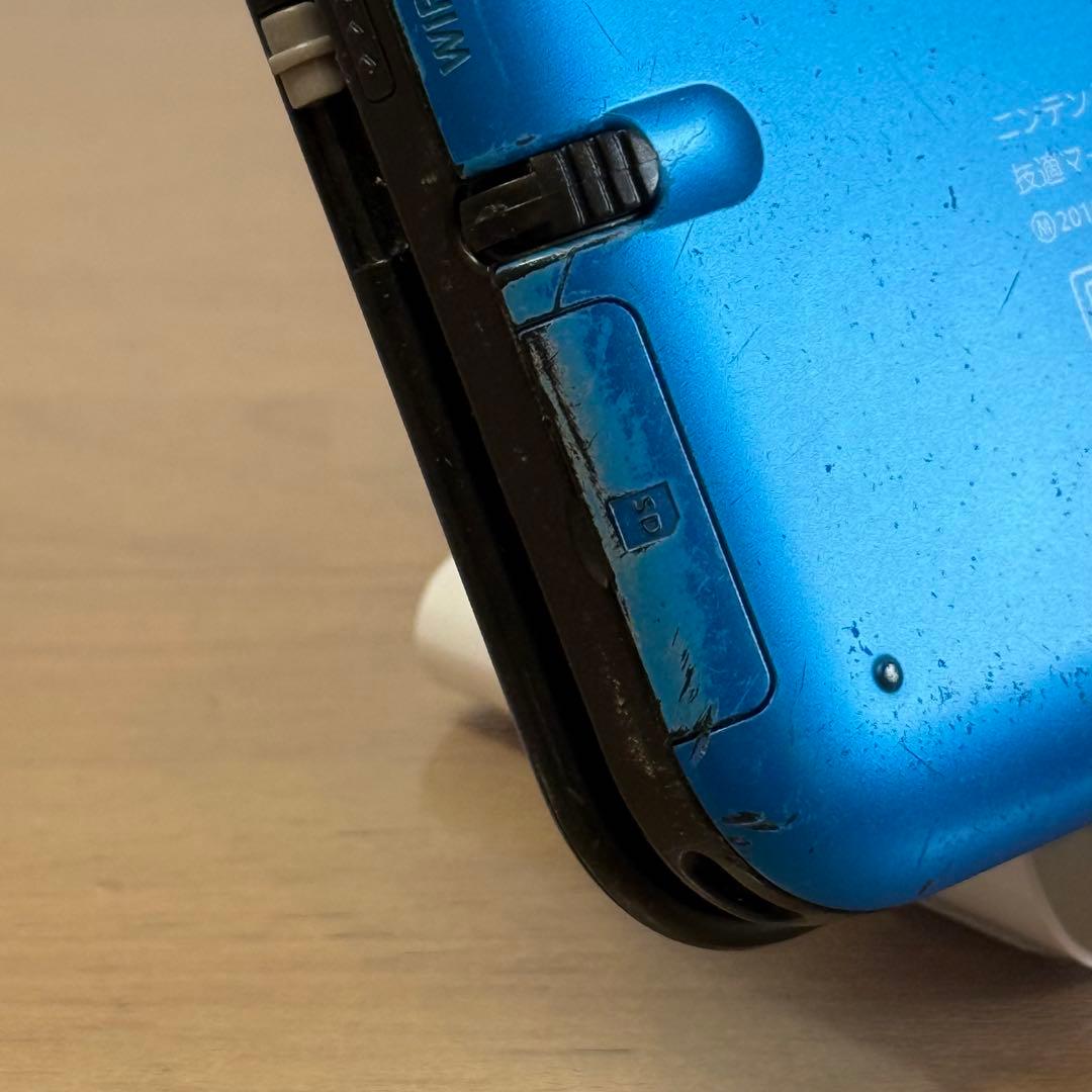 6-038 ニンテンドー3DS LL ブルー×ブラック - メルカリ