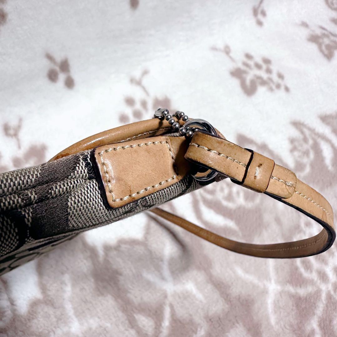 コーチ クリップ デミ アクセサリーポーチ バッグ ワンショルダー