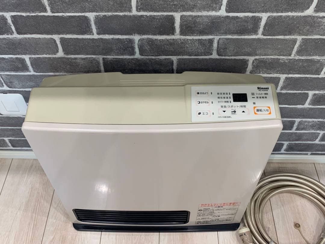 Rinnai RC-364E ガスファンヒーターホース付き. 年2018 ガスファン