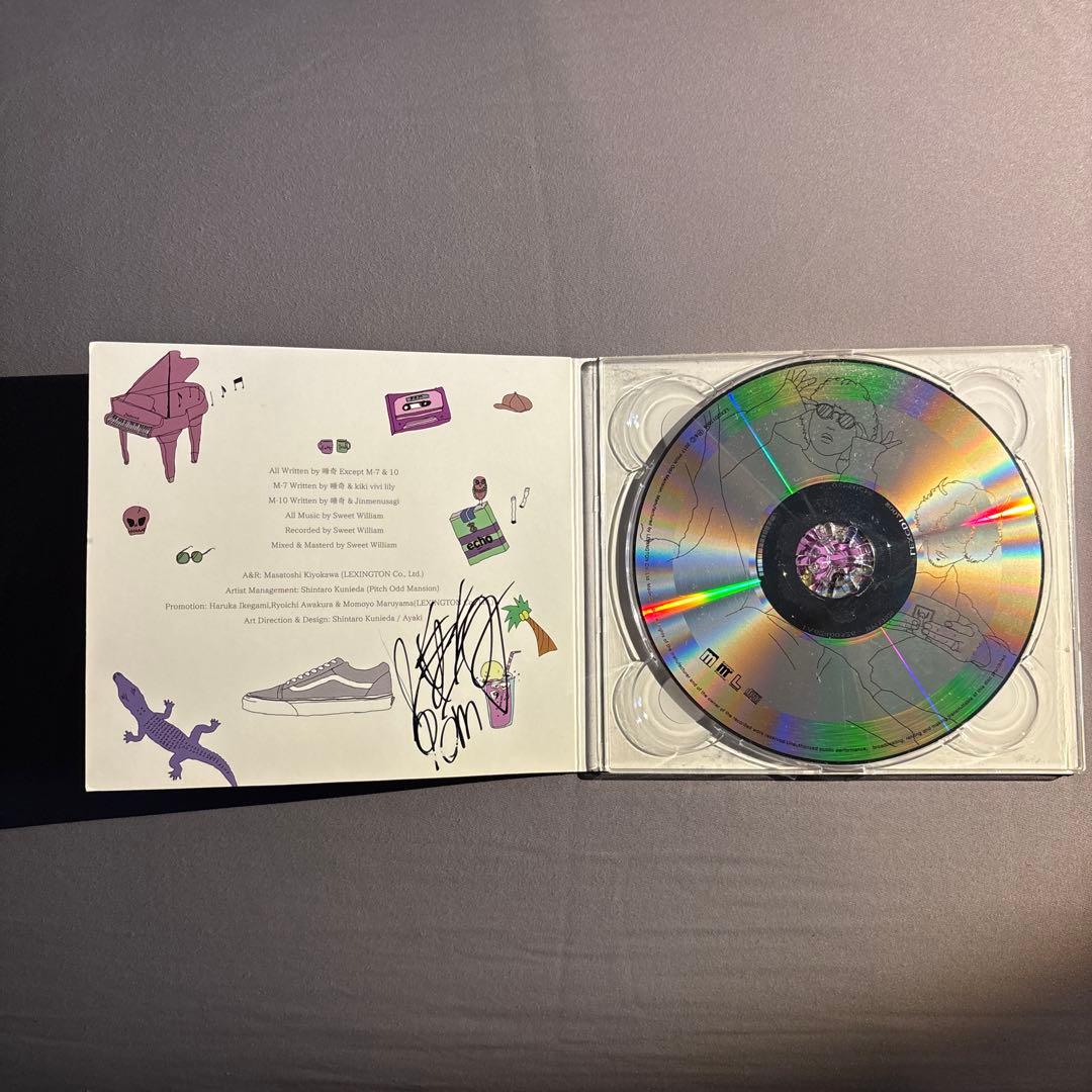 美品】サイン入り 唾奇×SweetWilliam jasmine CD - メルカリ