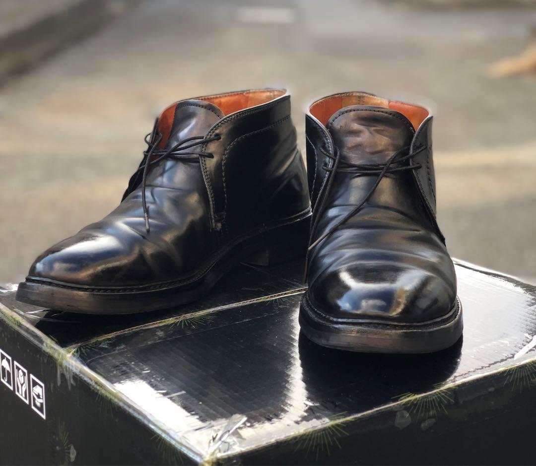 み*み様 オールデン チャッカ ブーツ 28-29 コートバン キムタク着