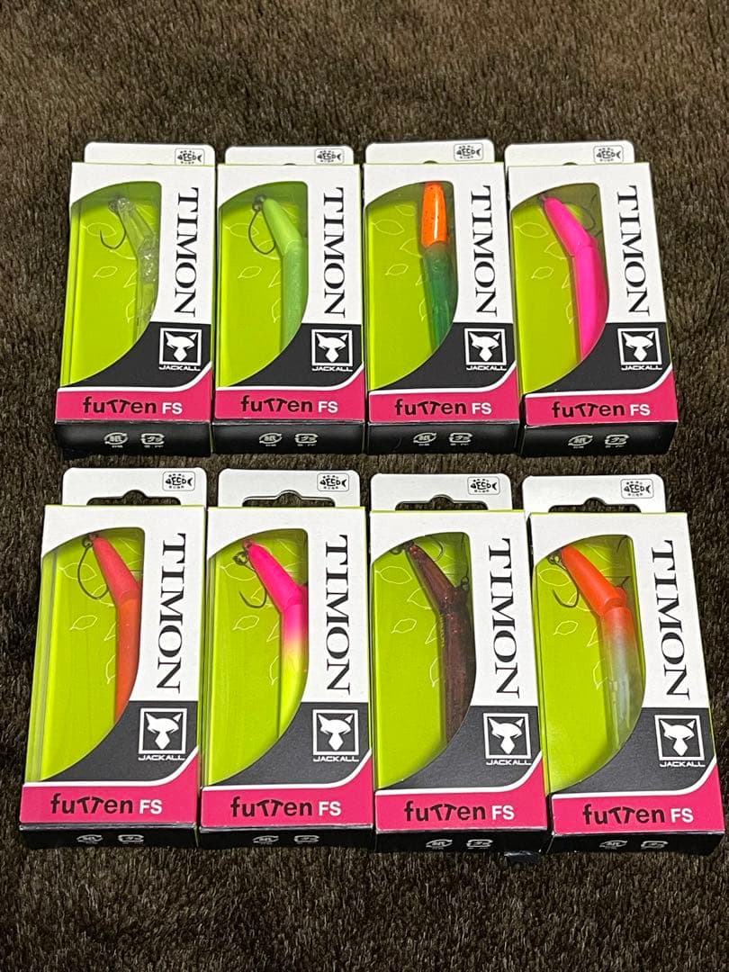 ジャッカル ティモン TIMON フッテンFS 8個セット Futten FS/フッテンFS - TIMON 鱒・トラウト釣り｜JACKALL｜ジャッカル