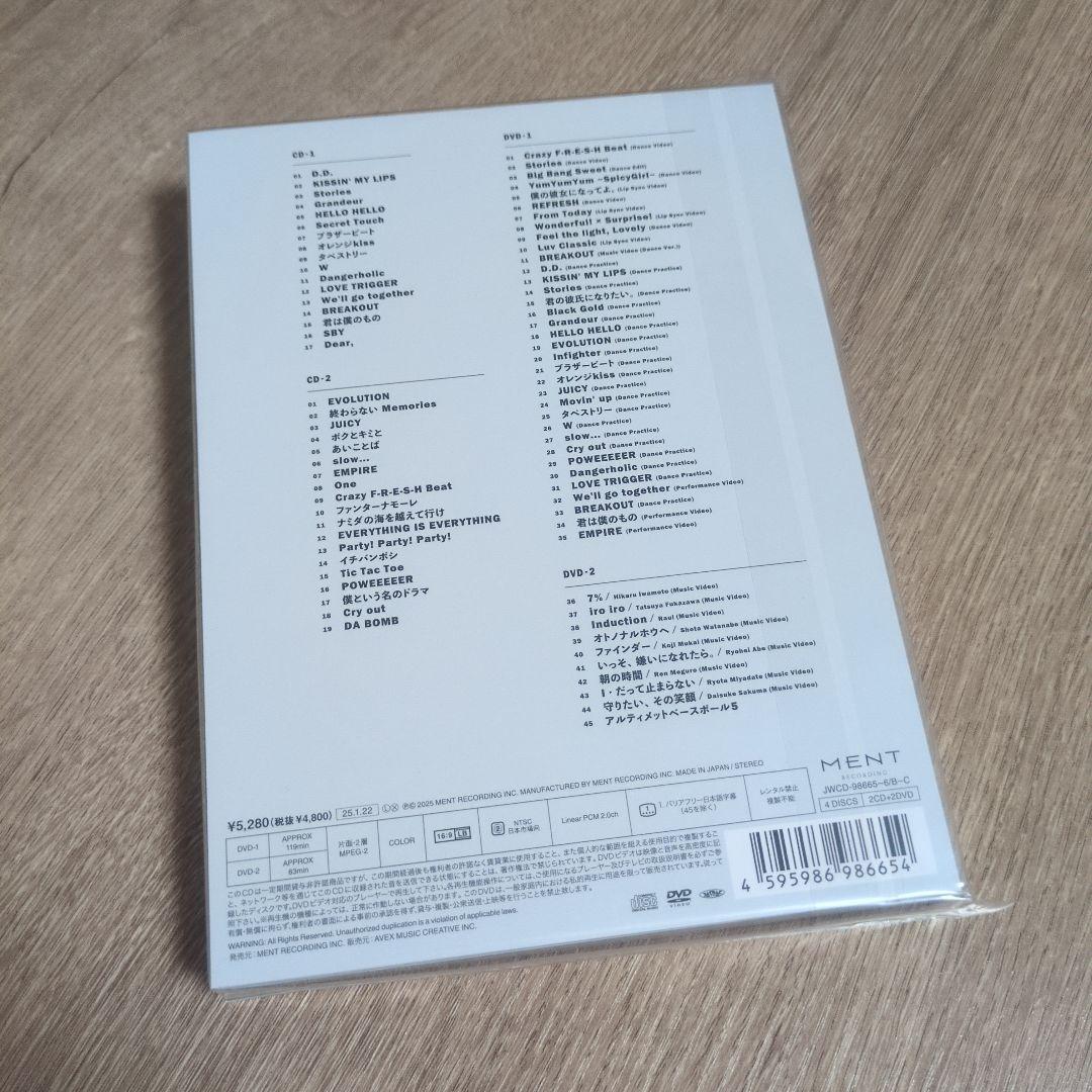  Man「THE BEST 2020 - 2025」DVD3形態セット