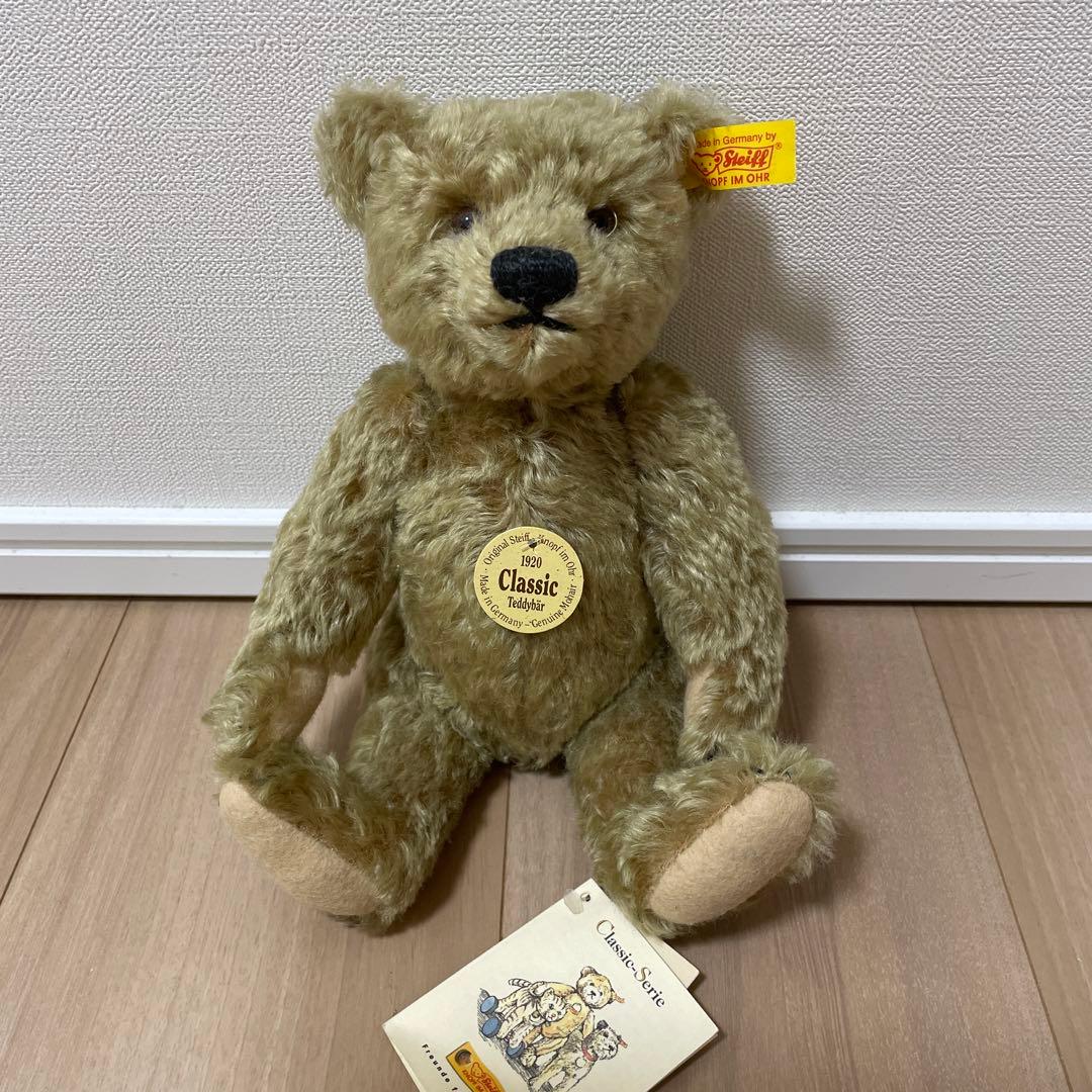 タグ付き美品〜8/6】シュタイフ クラシック1920 テディベア - メルカリ