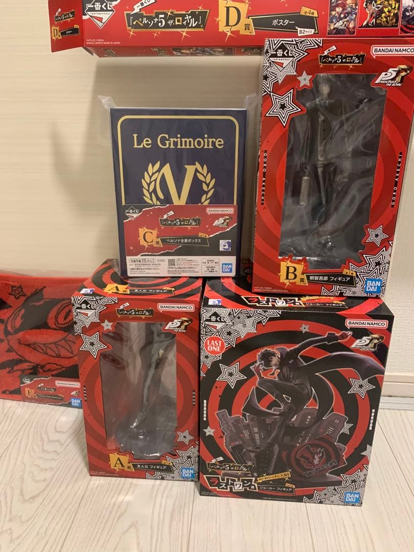 ペルソナ5 1番くじ　A.ラストワン　主人公、ジョーカー 画像ページ (2/10) 『ペルソナ5R』の一番くじが本日（1/31）発売