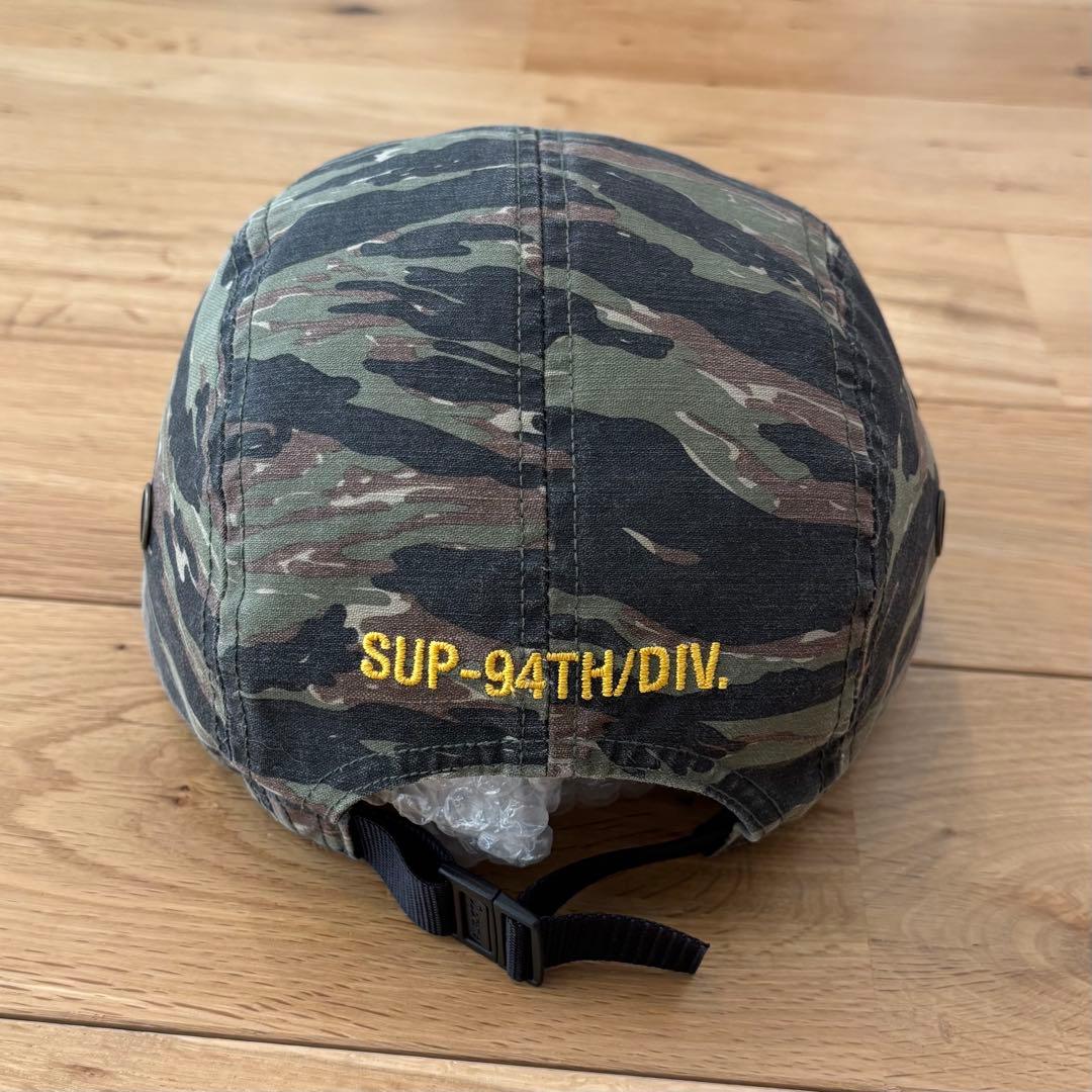 希少 Supreme Military Camp Cap 24SS タイガーカモ - メルカリ