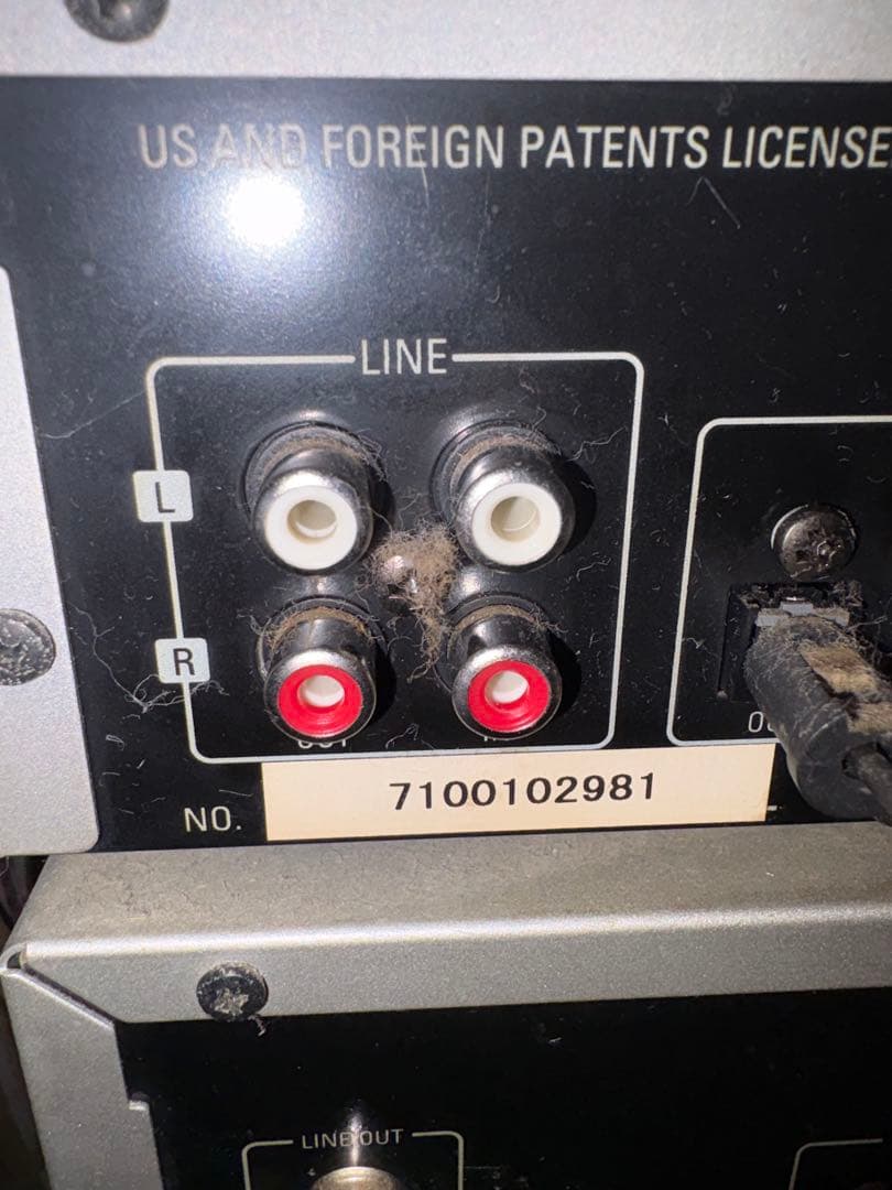 DENON CD・MD・カセットデッキセット DRR-F102 DMD-F102 - メルカリ