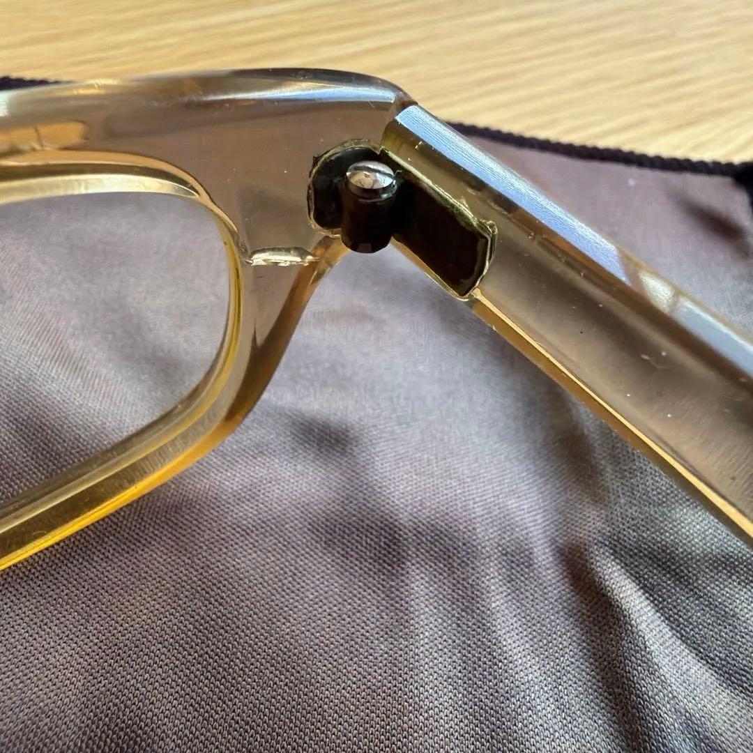 泰八郎謹製 T-104 メガネ クリアベージュ オプティシアン・ロイド購入