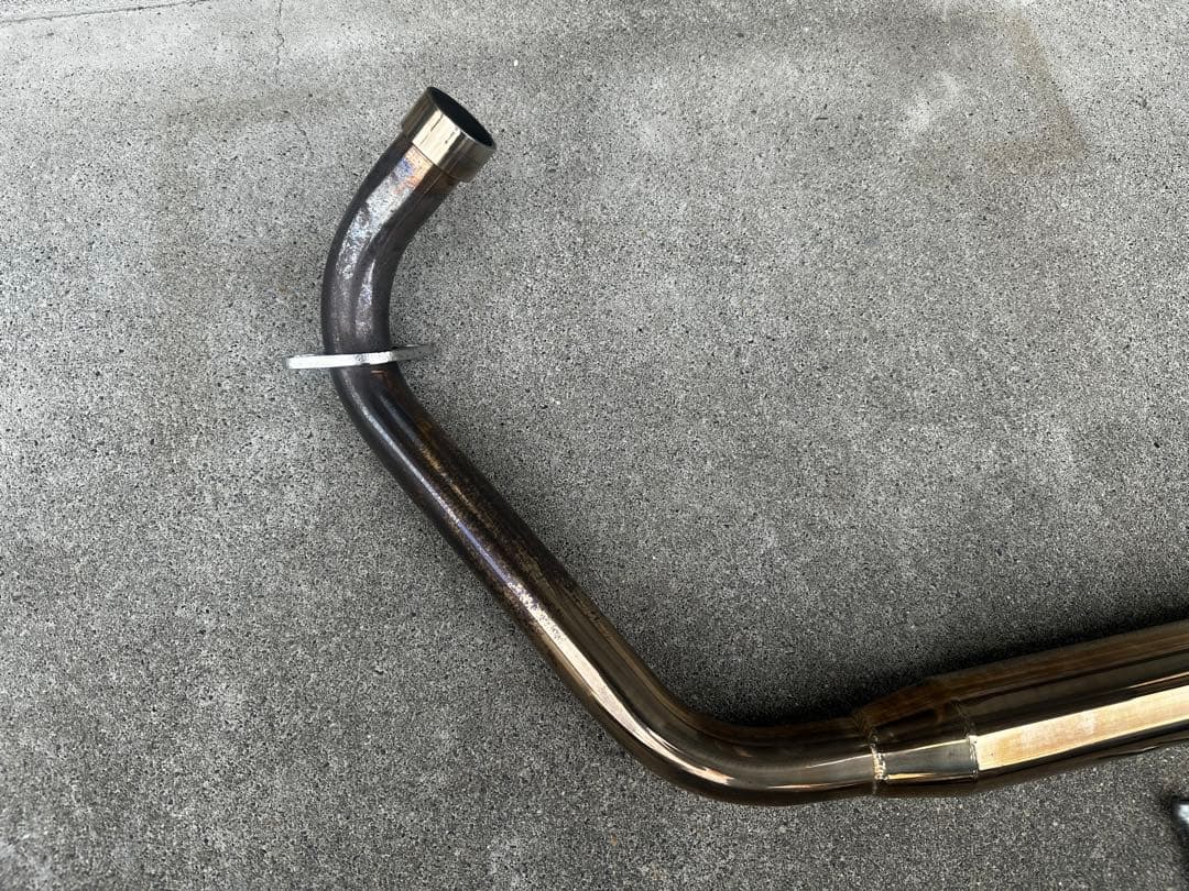 スズキ GN125 GN125Hステンレス 弾丸マフラー ボルトセット 中古品