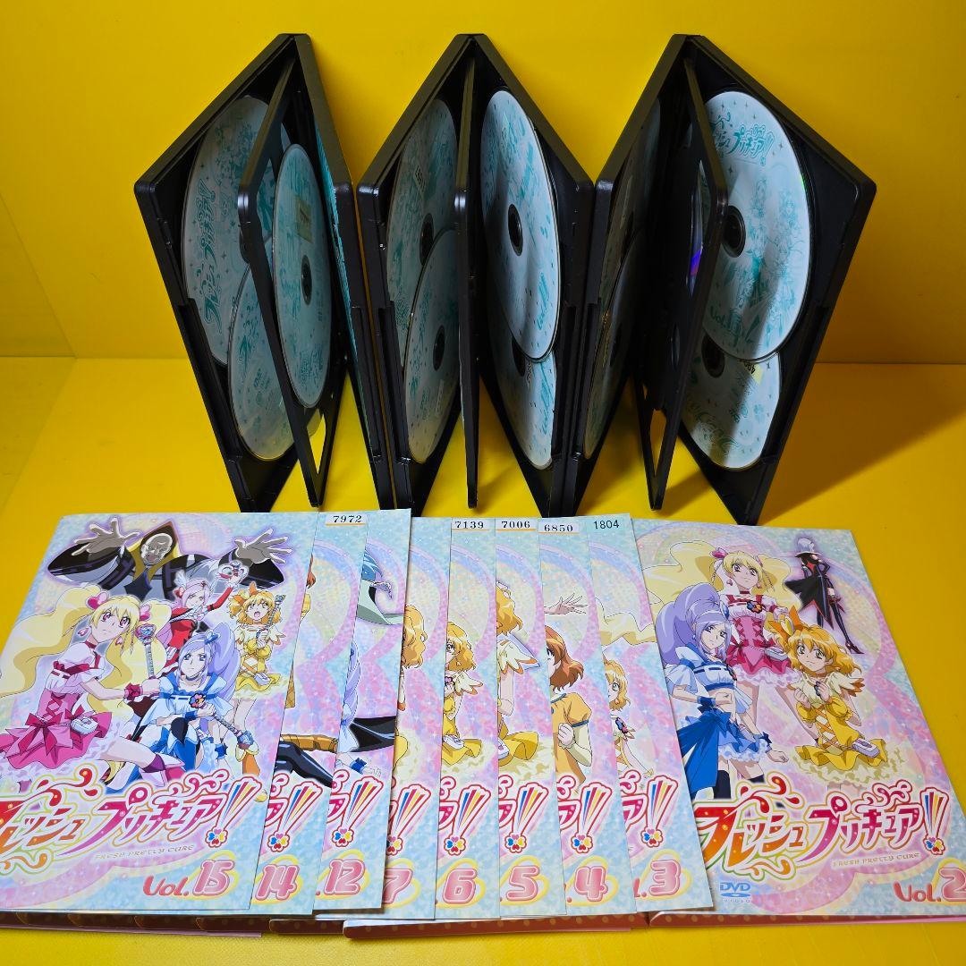 新品ケース交換済み フレッシュプリキュア！ DVD全16巻セット - メルカリ