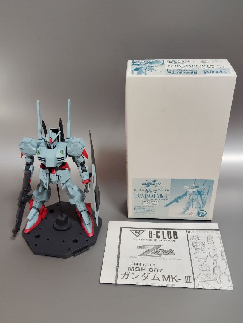 B-CLUB(ガレージキット) 1/144 ガンダム MK-III 塗装済完成品 - メルカリ