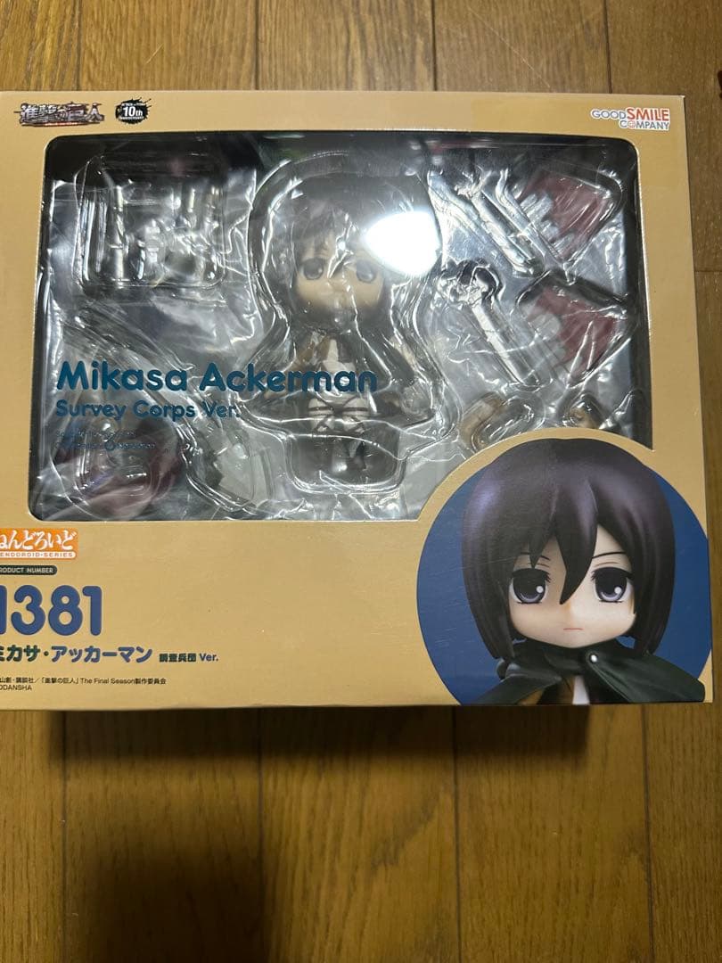 進撃の巨人 調査兵団Ver ねんどろいど ミカサ・アッカーマン ねんどろいど ミカサ・アッカーマン 調査兵団 Ver.