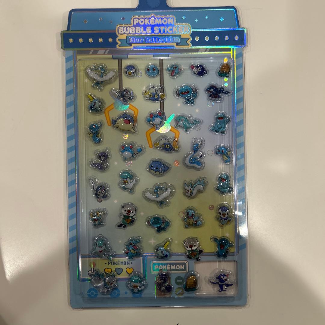 ポケモンポップアップ韓国限定 ボンボンドロップシール バブル