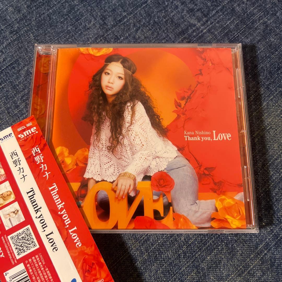 ☆CDアルバム/西野カナ/Thank you Love☆ - メルカリ