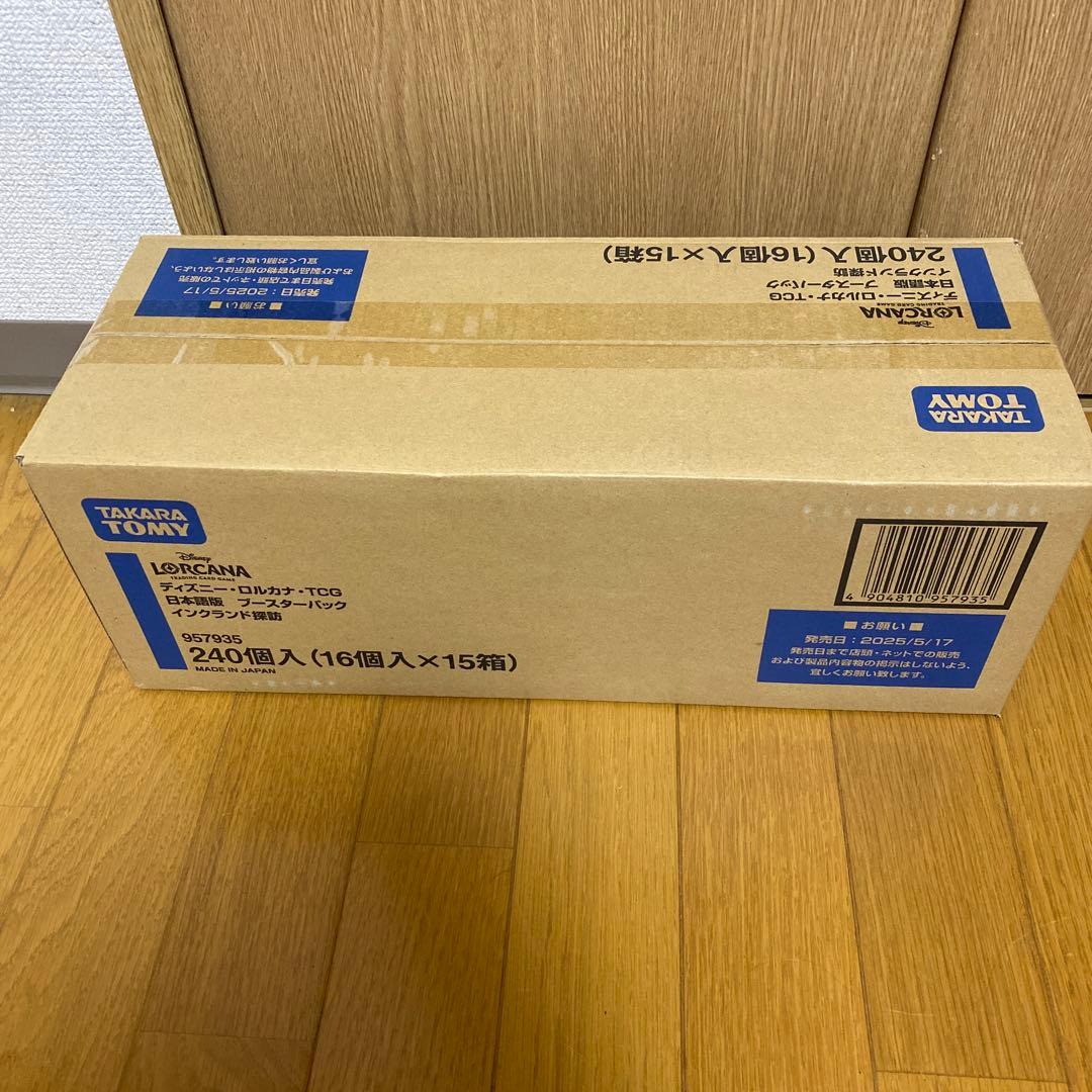 chi　ディズニー ロルカナ カートン インクランド探訪 ディズニー・ロルカナ・TCG 日本語版 ブースターパック インクランド