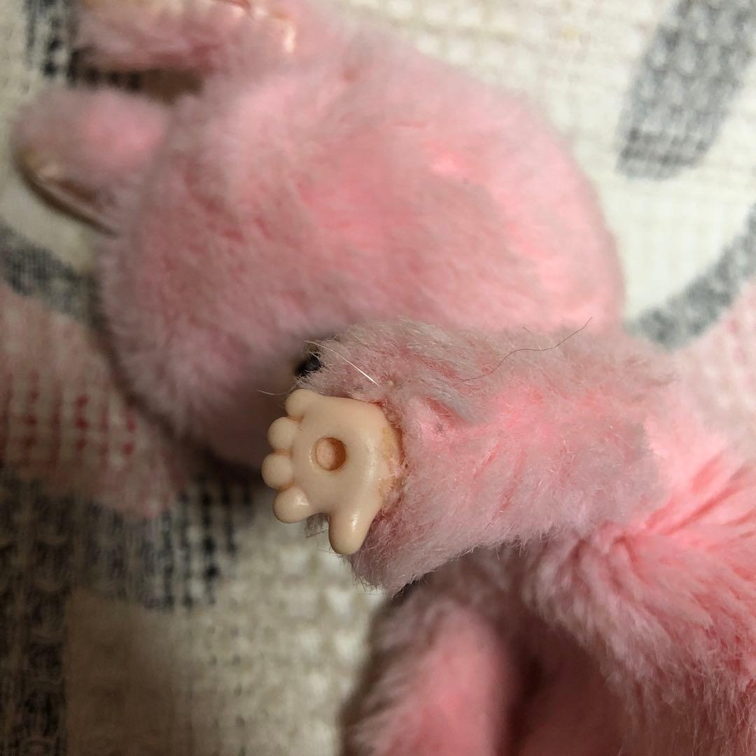 昭和レトロ ヴィンテージ ハニートイズ モンチッチ ぬいぐるみ 中古品