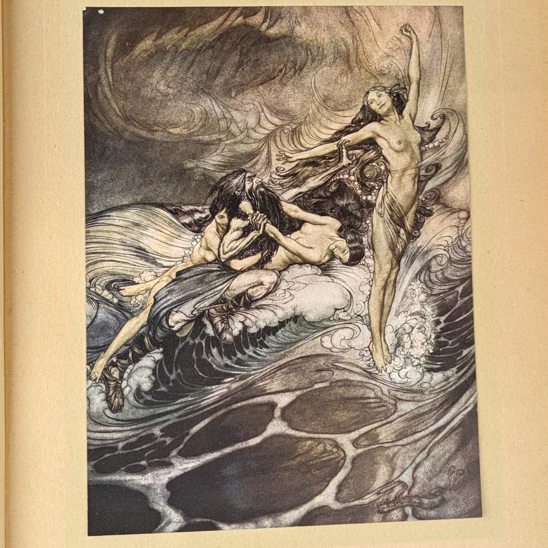 初版 アーサー・ラッカム挿画紋本 カラーイラスト全揃いジークフリート