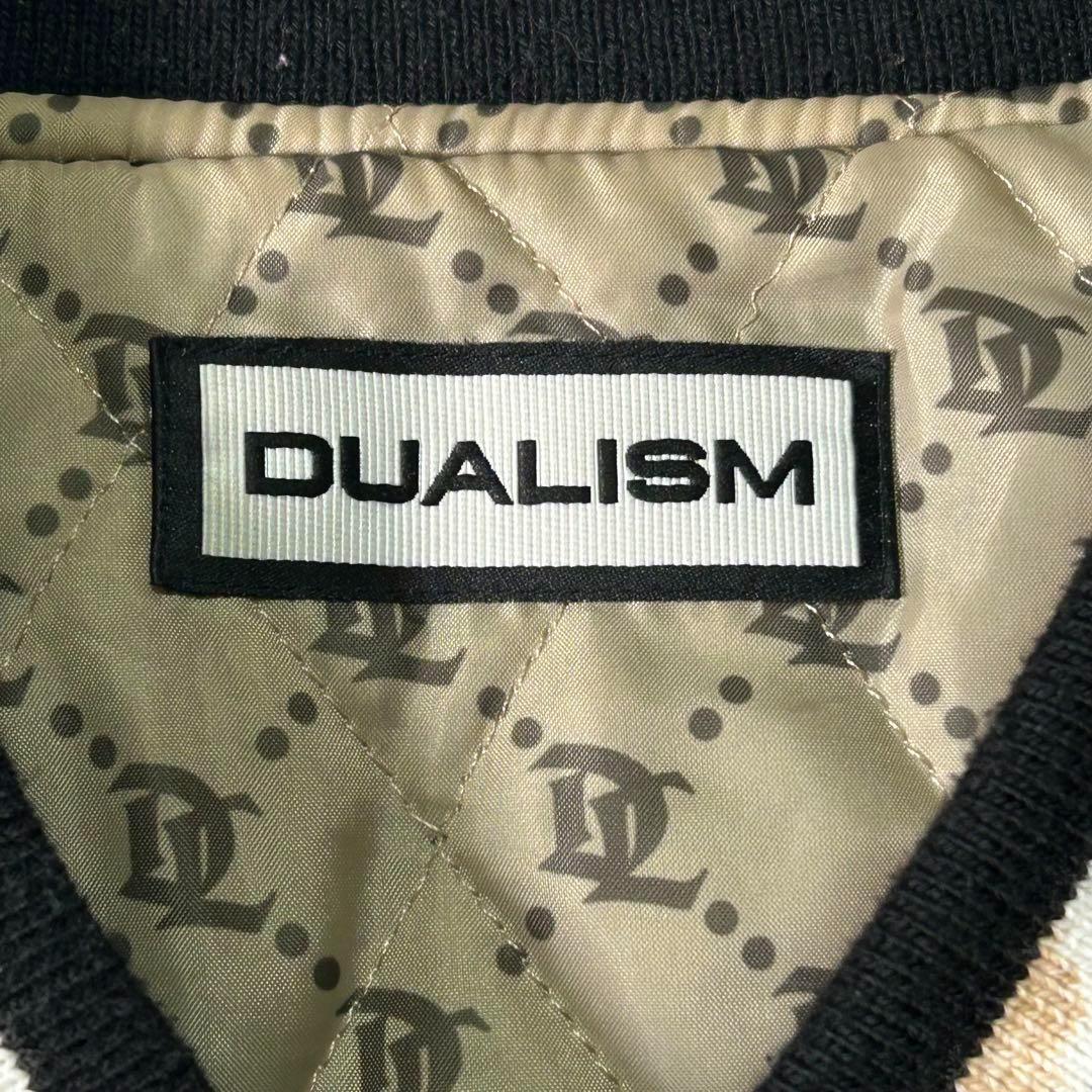 完売品 DUALISM multi font varsity jacket - メルカリ