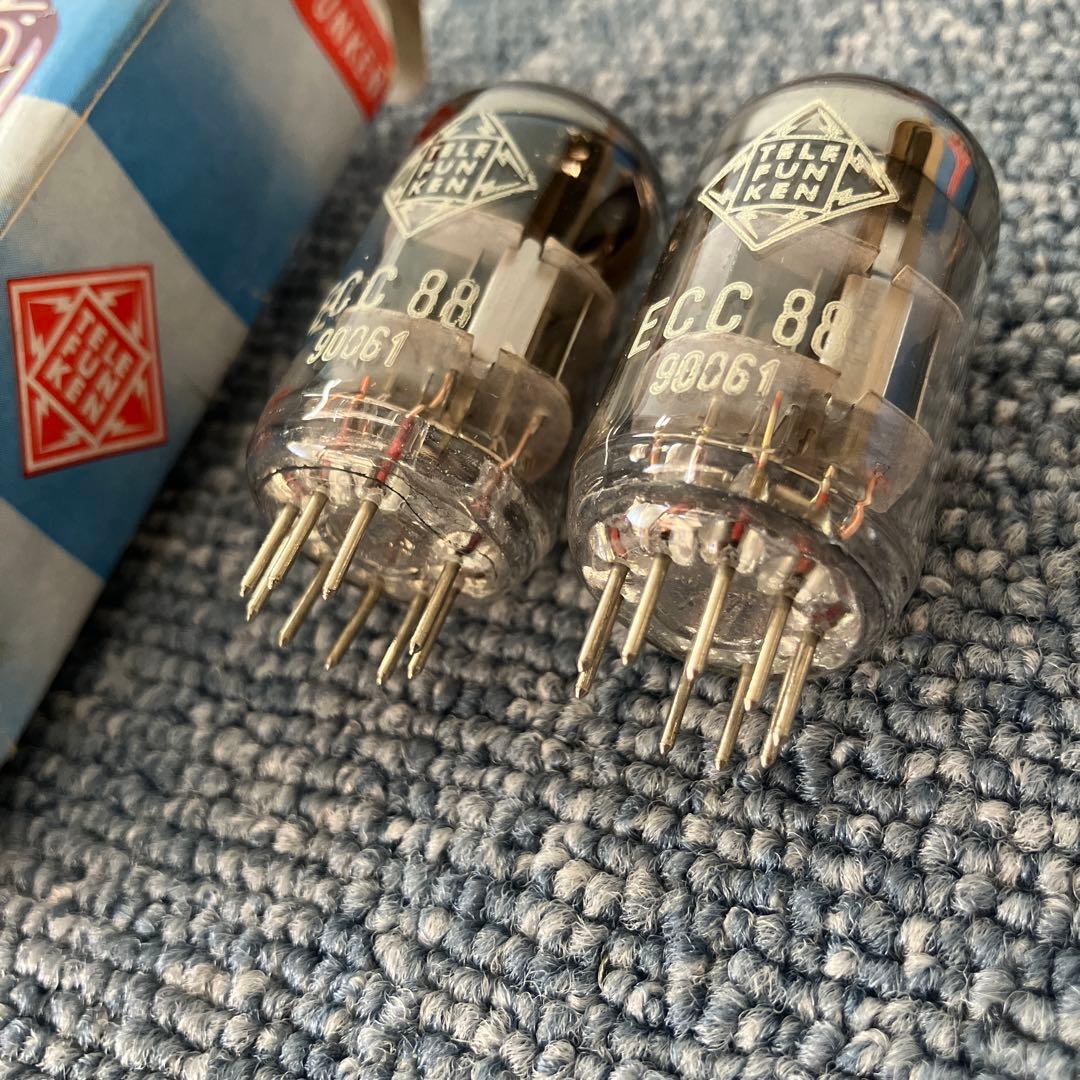 テレフンケン TELEFUNKEN ECC88 真空管 2本セット | 激安通販のイー