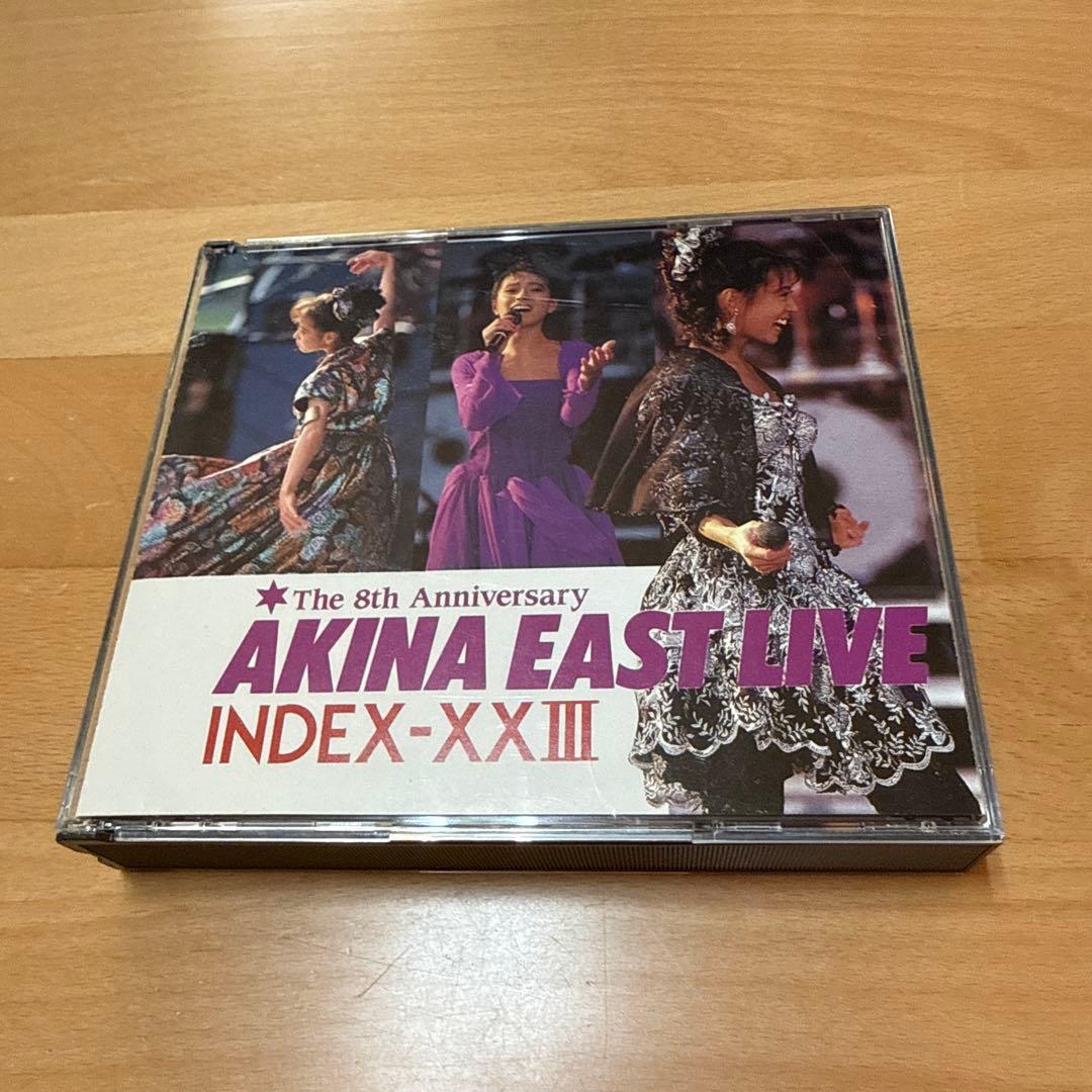 中森明菜AKINA EAST LIVE INDEX-XXIII 8周年記念CD - メルカリ