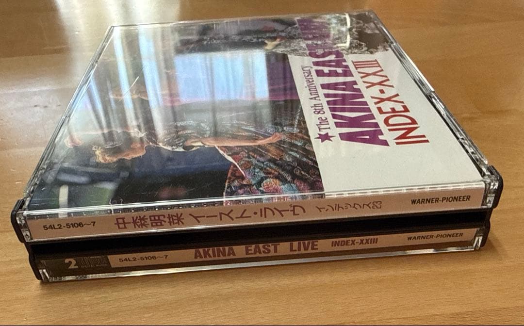 中森明菜AKINA EAST LIVE INDEX-XXIII 8周年記念CD - メルカリ