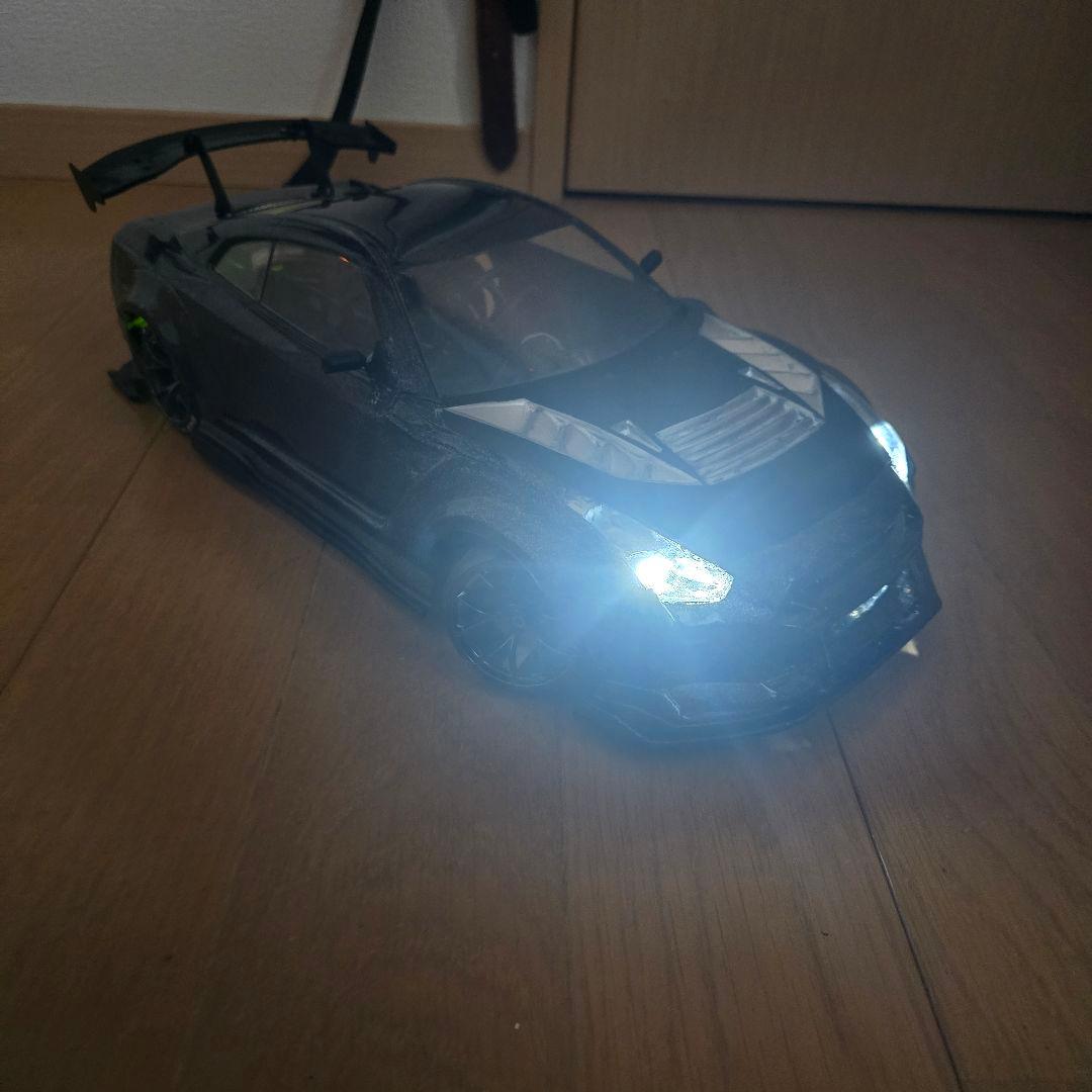 パンドラ製 GTR-35ボディ Amazon.co.jp: 完成品 パンドラ R35スカイラインGTR 電飾ボディ付