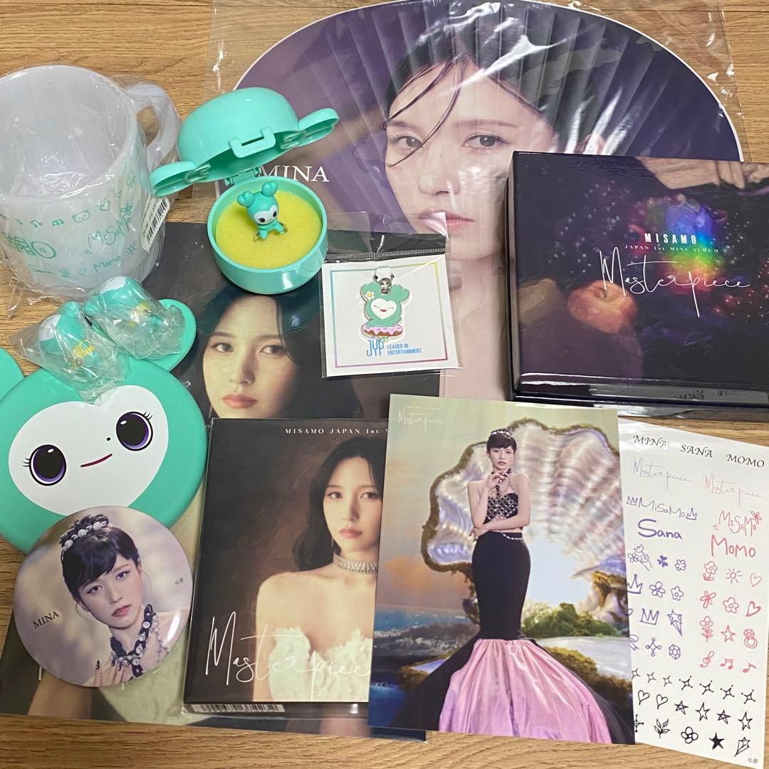 misamo masterpiece ミナ　グッズ　セット ミナ グッズセットmasterpiece TWICE まとめ売り - メルカリ