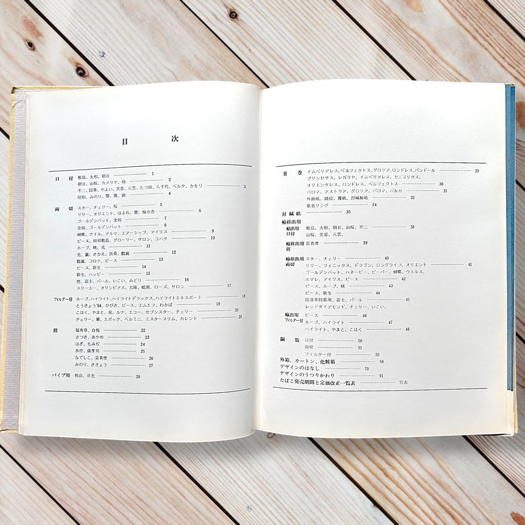 限定本 日本のたばこデザイン 1904〜1972パッケージデザイン 専売公社