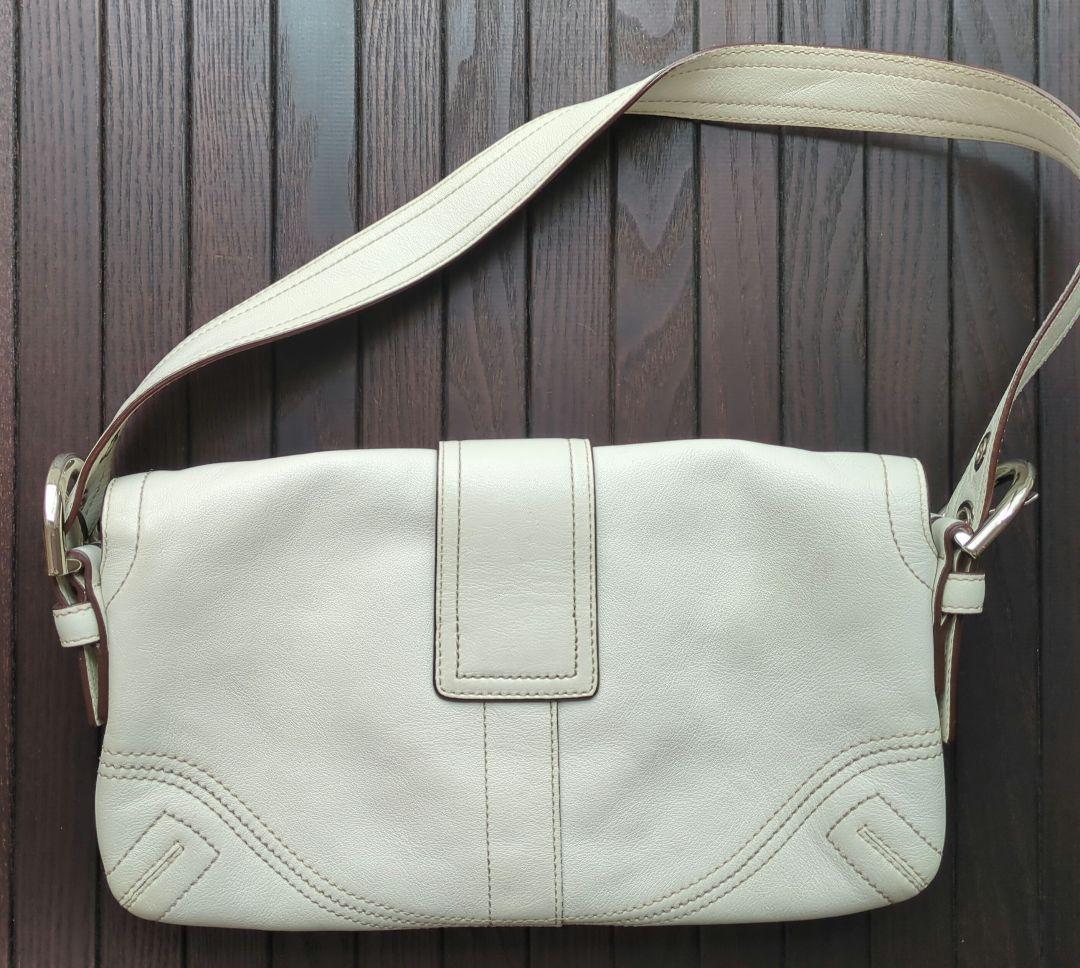 COACH Soho Leather One shoulder Bag Y2K