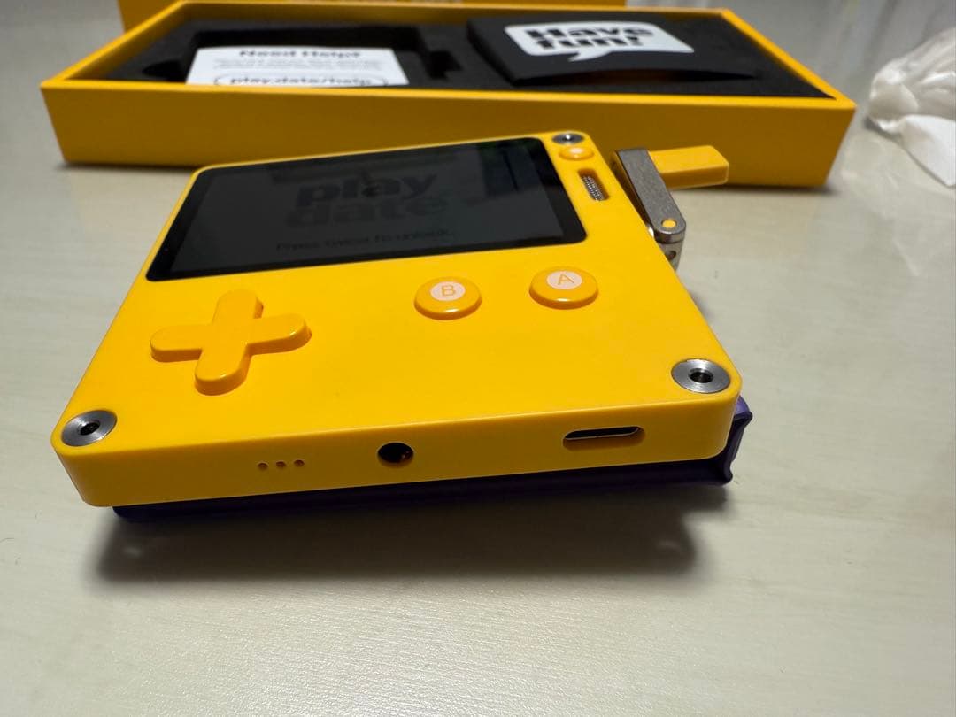 Playdate 【美品】 panic社 カバー(パープル)付き