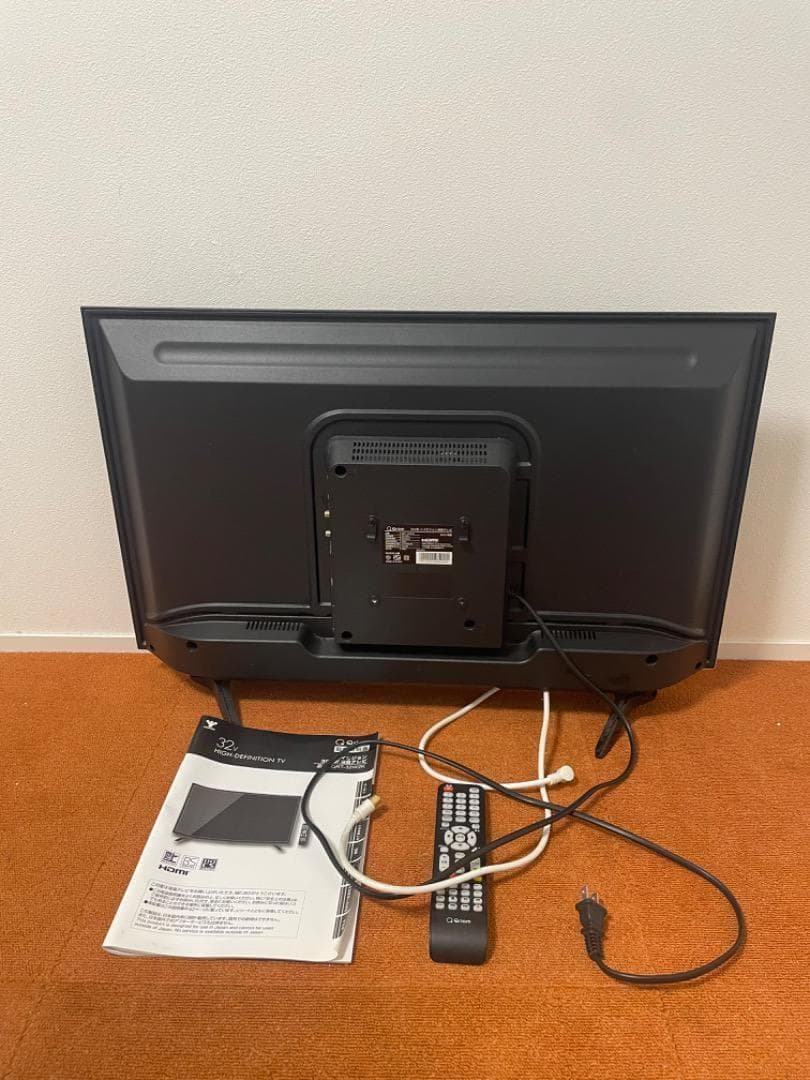 2021年製！液晶テレビ 32V型 QRT-32W2K ハイビジョン 裏番組録画