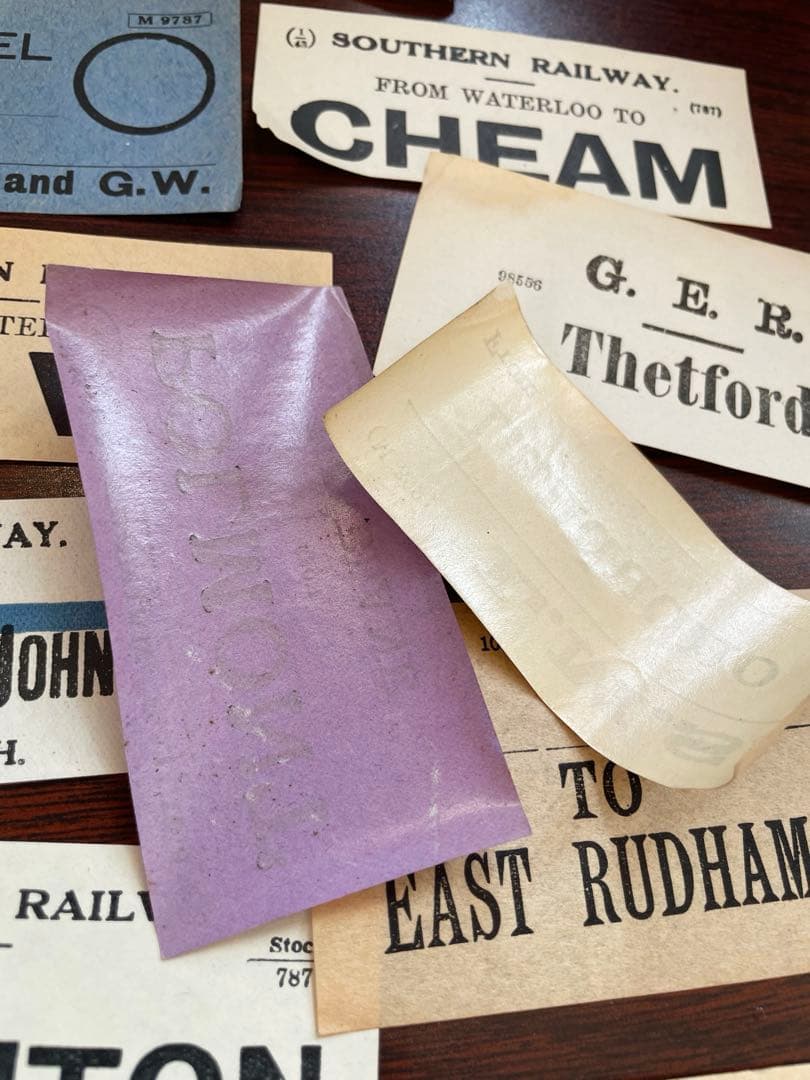 海外 鉄道荷物ラベル 20枚程 ヴィンテージ チケット 蚤の市 - メルカリ