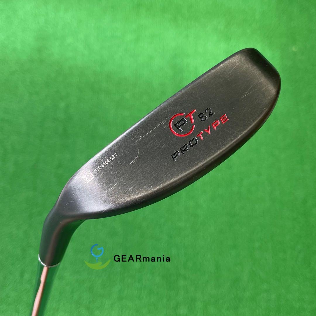 レア！レフティ】ミケルソン使用モデル プロタイプ PT82 パター 34