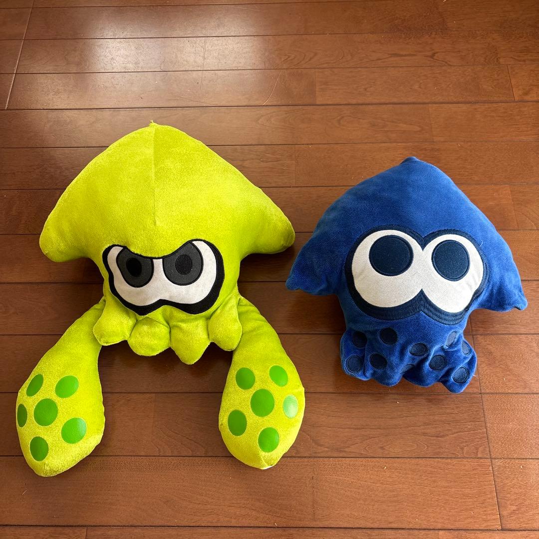 スプラトゥーン2 イカ ぬいぐるみ セット - メルカリ