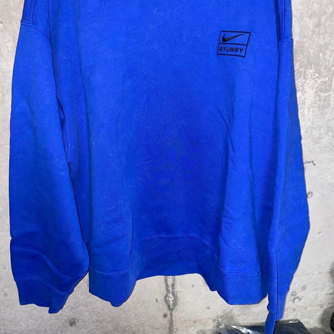 ★*★様 Stussy x Nike Acid Wash Crew \"Blue\"