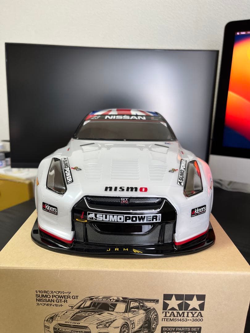 TAMIYA SUMO POWER NISSAN GT-R 1/10 ボディ - メルカリ
