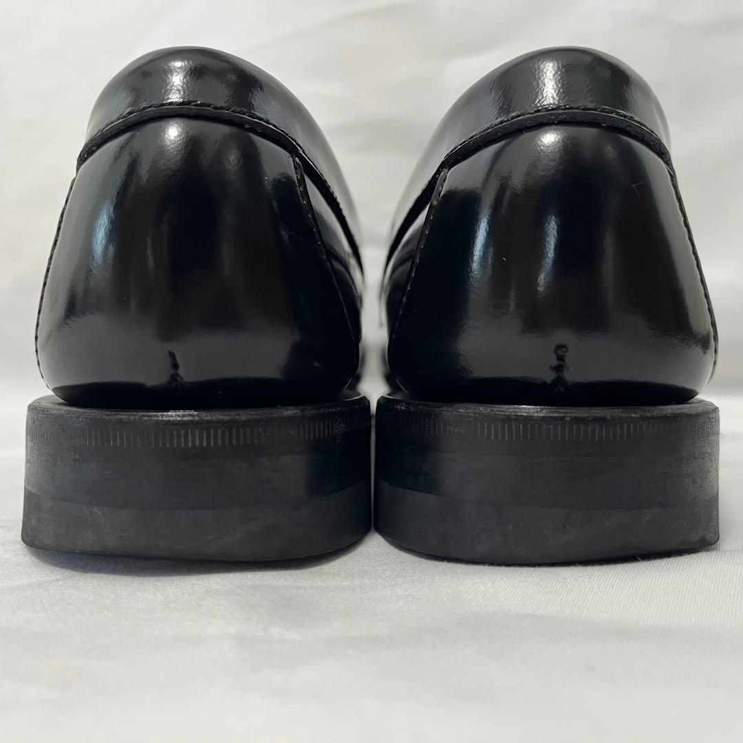 REGAL リーガル ブラック ローファー フリンジ タッセル 24㎝ w55b