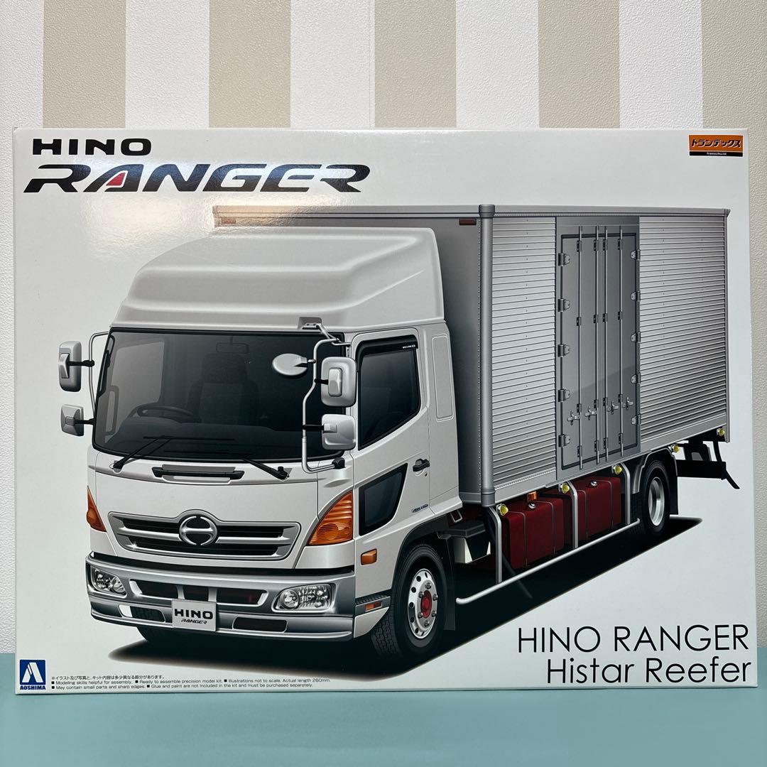 【アオシマ】ヘビーフレイトシリーズ 日野レンジャーハイスター冷凍車　1/32 Amazon | 青島文化教材社 1/32 ヘビーフレイトシリーズ No.9 日野