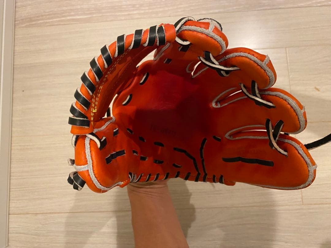 玉澤（タマザワ） ヒーローズ 軟式 内野手用 Dオレンジ TG-OR815