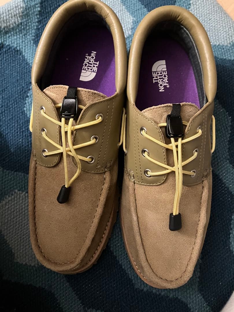 ノースフェイス モカシン シューズ パープルレーベル フィールド