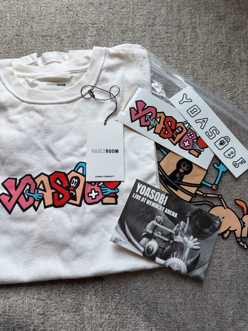 美品】YOASOBI WANDARA 2025 vault room Tシャツ - メルカリ