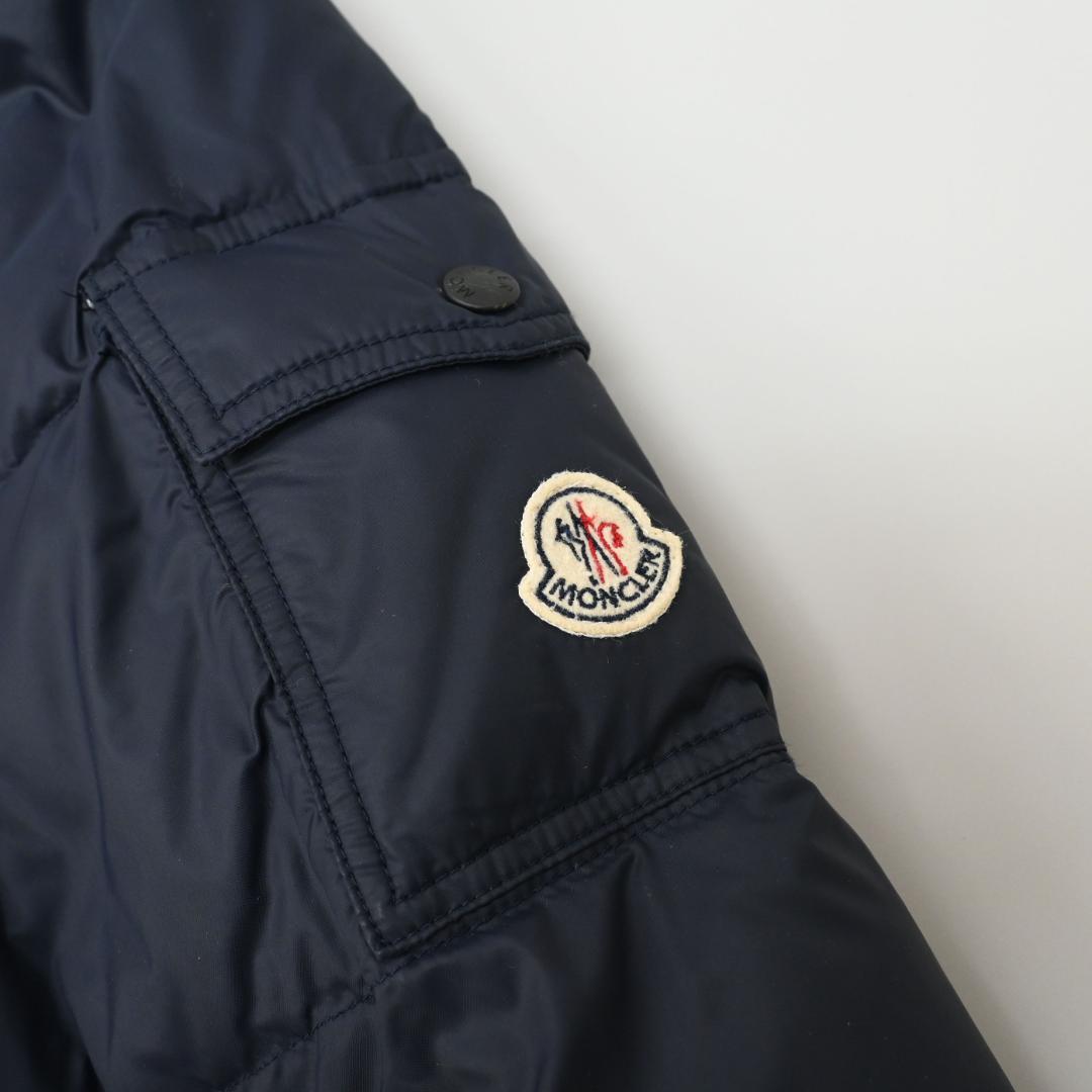 48457☆冬 モンクレール BAZILLE 茶タグ ダウンジャケット